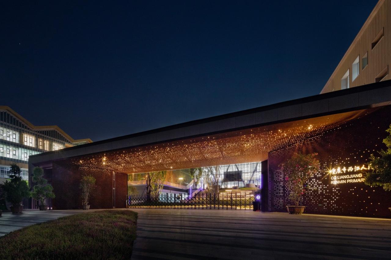 BIM建筑|重庆两江人民小学:在大自然里勇敢冒险 / gad BIM建筑|重庆两江人民小学:在大自然里勇敢冒险 / gad