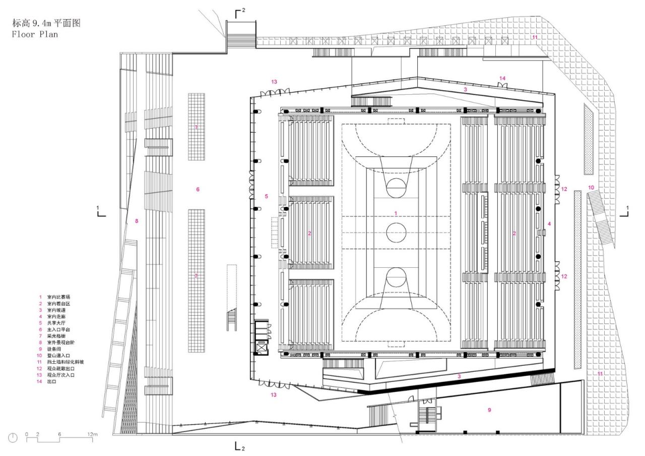 BIM建筑|南方科技大学体育馆 / URBANUS都市实践 BIM建筑|南方科技大学体育馆 / URBANUS都市实践