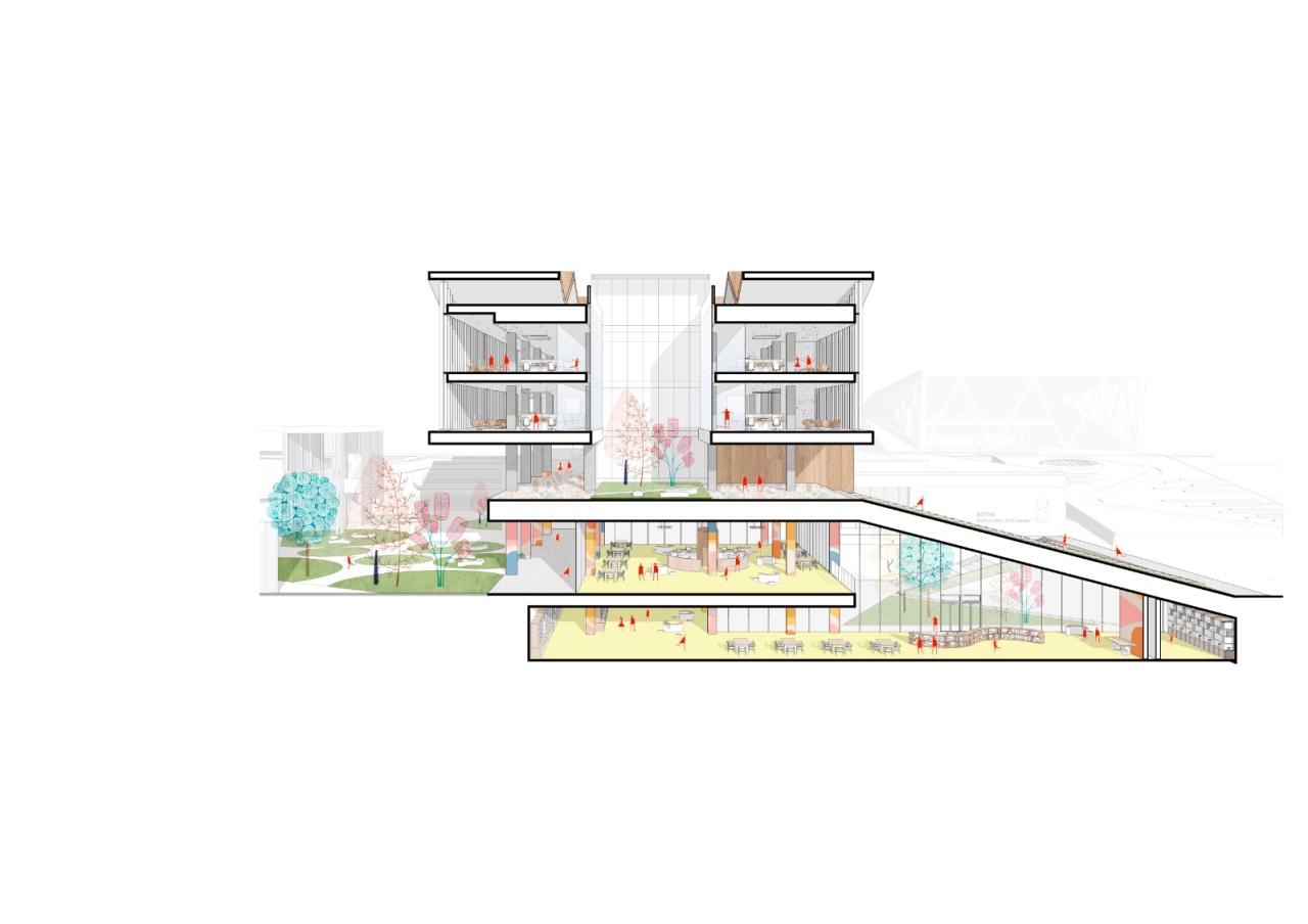 BIM建筑|重庆两江人民小学:在大自然里勇敢冒险 / gad BIM建筑|重庆两江人民小学:在大自然里勇敢冒险 / gad