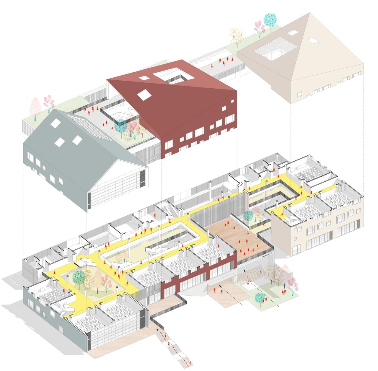 BIM建筑|重庆两江人民小学:在大自然里勇敢冒险 / gad BIM建筑|重庆两江人民小学:在大自然里勇敢冒险 / gad