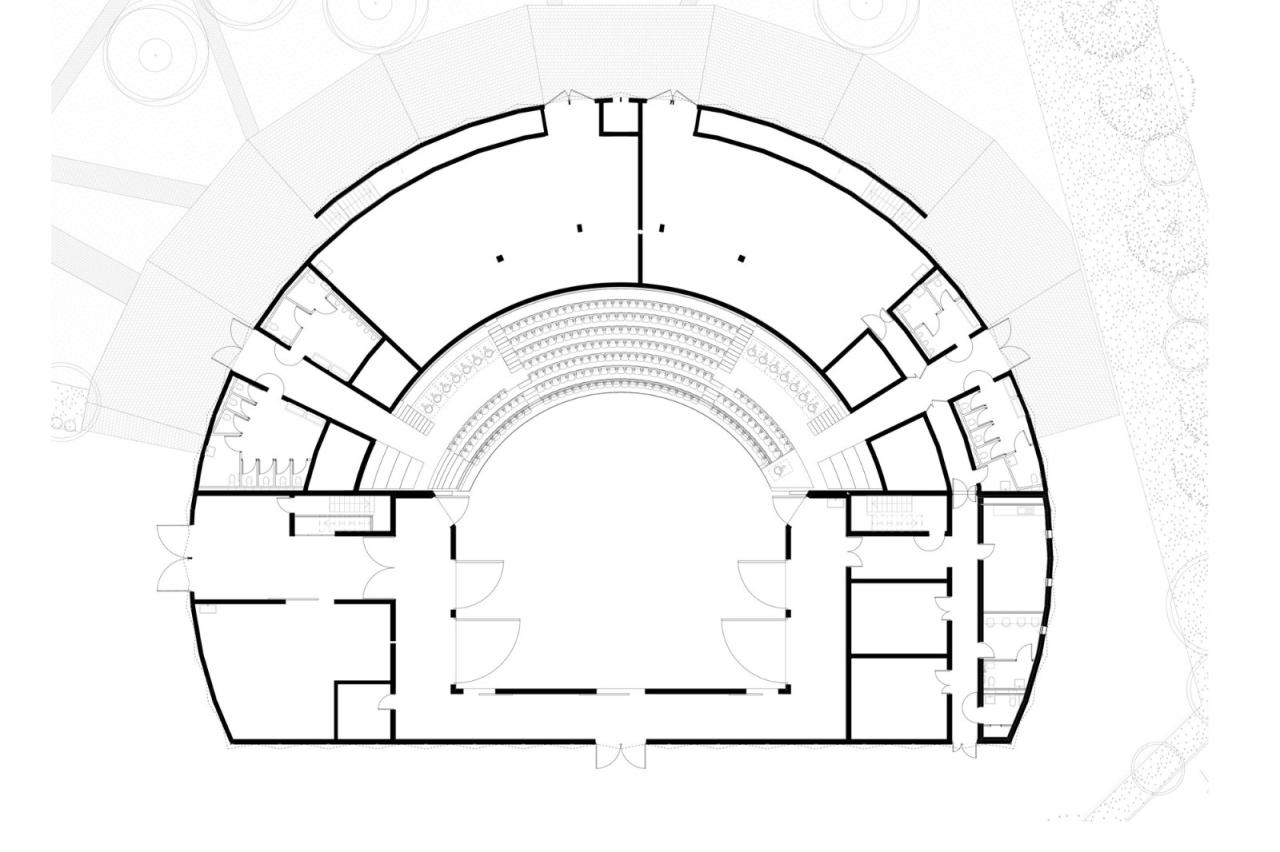 BIM建筑|马戏团式建筑,Domaine de Bayssan 剧院 / K architectures BIM建筑|马戏团式建筑,Domaine de Bayssan 剧院 / K architectures