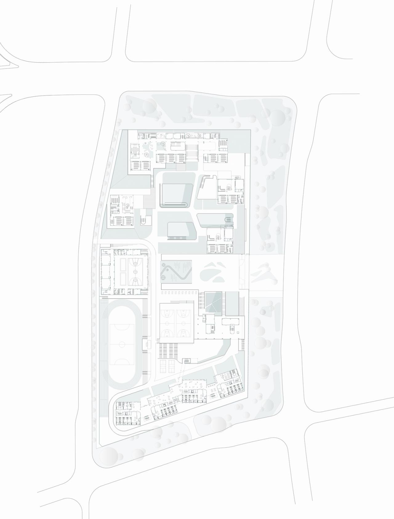 BIM建筑|重庆两江人民小学:在大自然里勇敢冒险 / gad BIM建筑|重庆两江人民小学:在大自然里勇敢冒险 / gad