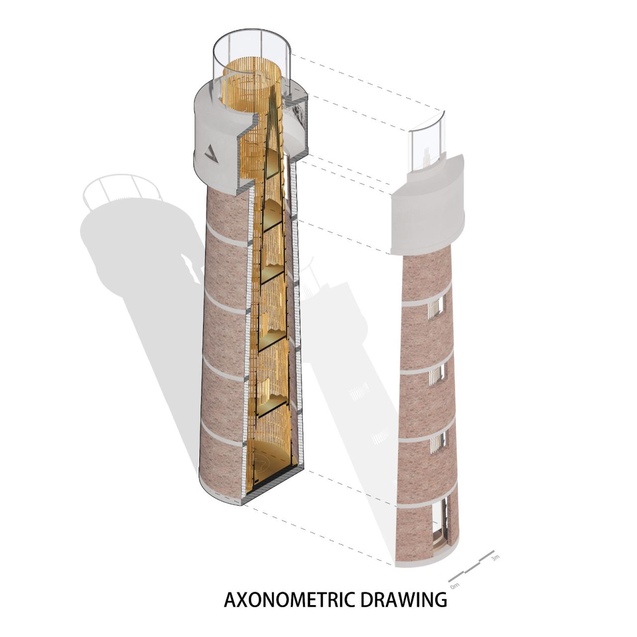 BIM建筑|水塔里的凡人纪念馆 / Wutopia Lab BIM建筑|水塔里的凡人纪念馆 / Wutopia Lab