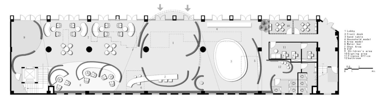 BIM建筑|鸿安丽苑售楼中心 / 正方良行设计 BIM建筑|鸿安丽苑售楼中心 / 正方良行设计