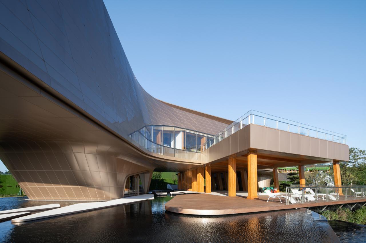 BIM建筑|木构建造设计一体化 l 宜宾白兰美学馆:建筑如何在地生长? BIM建筑|木构建造设计一体化 l 宜宾白兰美学馆:建筑如何在地生长?