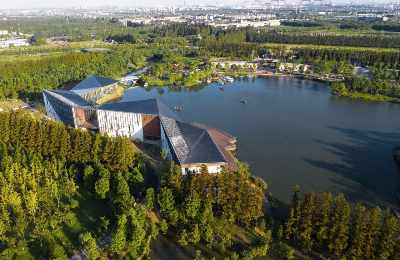 BIM建筑|长兴岛郊野公园游客中心 / 米川工作室 + 水石设计 BIM建筑|长兴岛郊野公园游客中心 / 米川工作室 + 水石设计