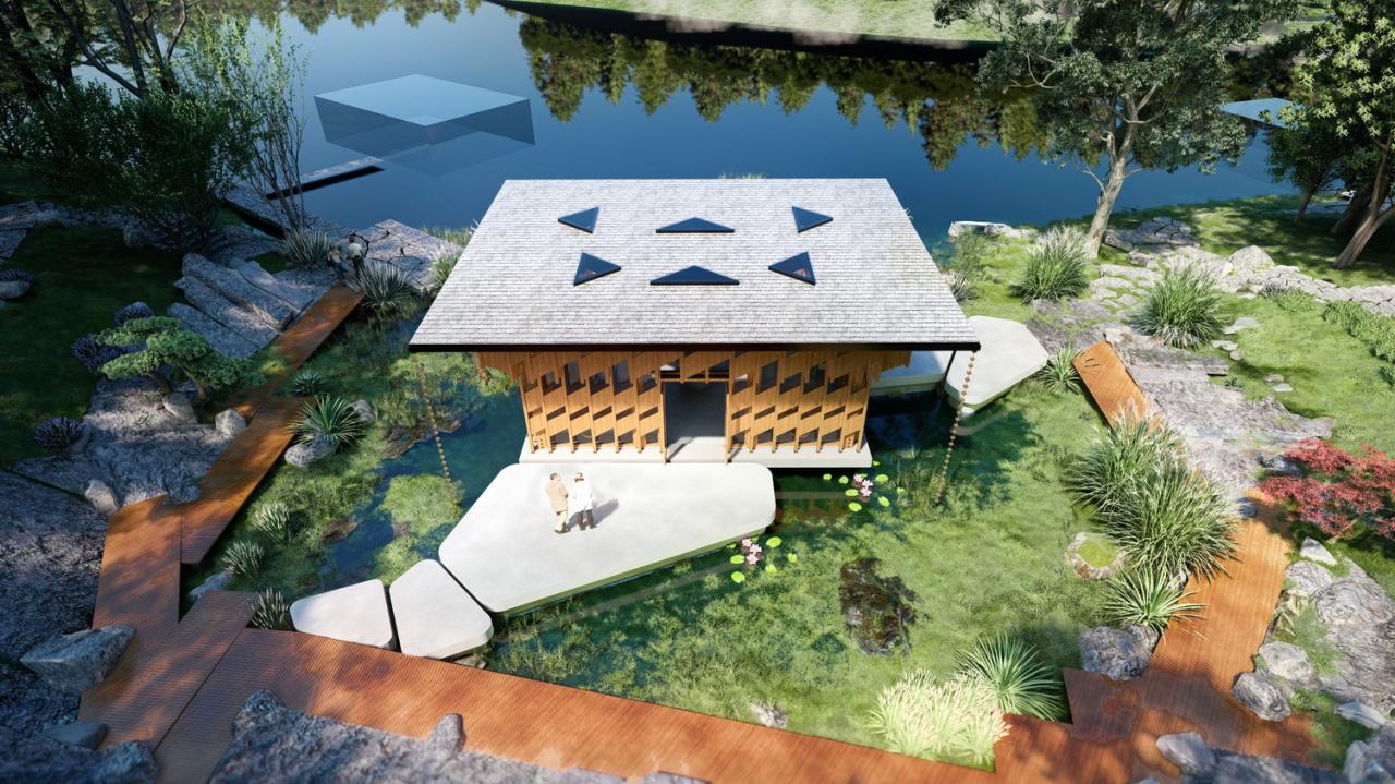 BIM建筑|天府栖岸——观鸟屋 / 蜂蜜景观工坊 BIM建筑|天府栖岸——观鸟屋 / 蜂蜜景观工坊