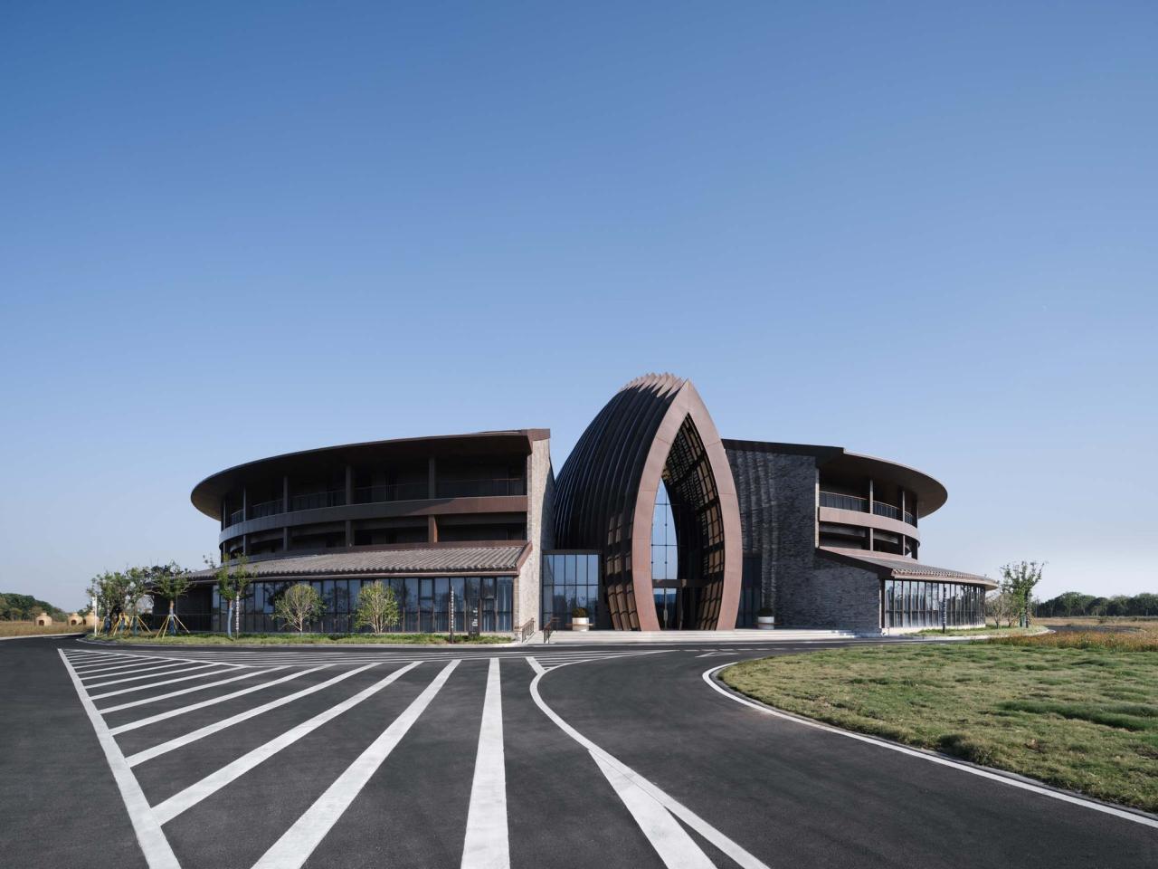 BIM建筑|世界乡村旅游大会永久会址 / 米丈建筑 BIM建筑|世界乡村旅游大会永久会址 / 米丈建筑