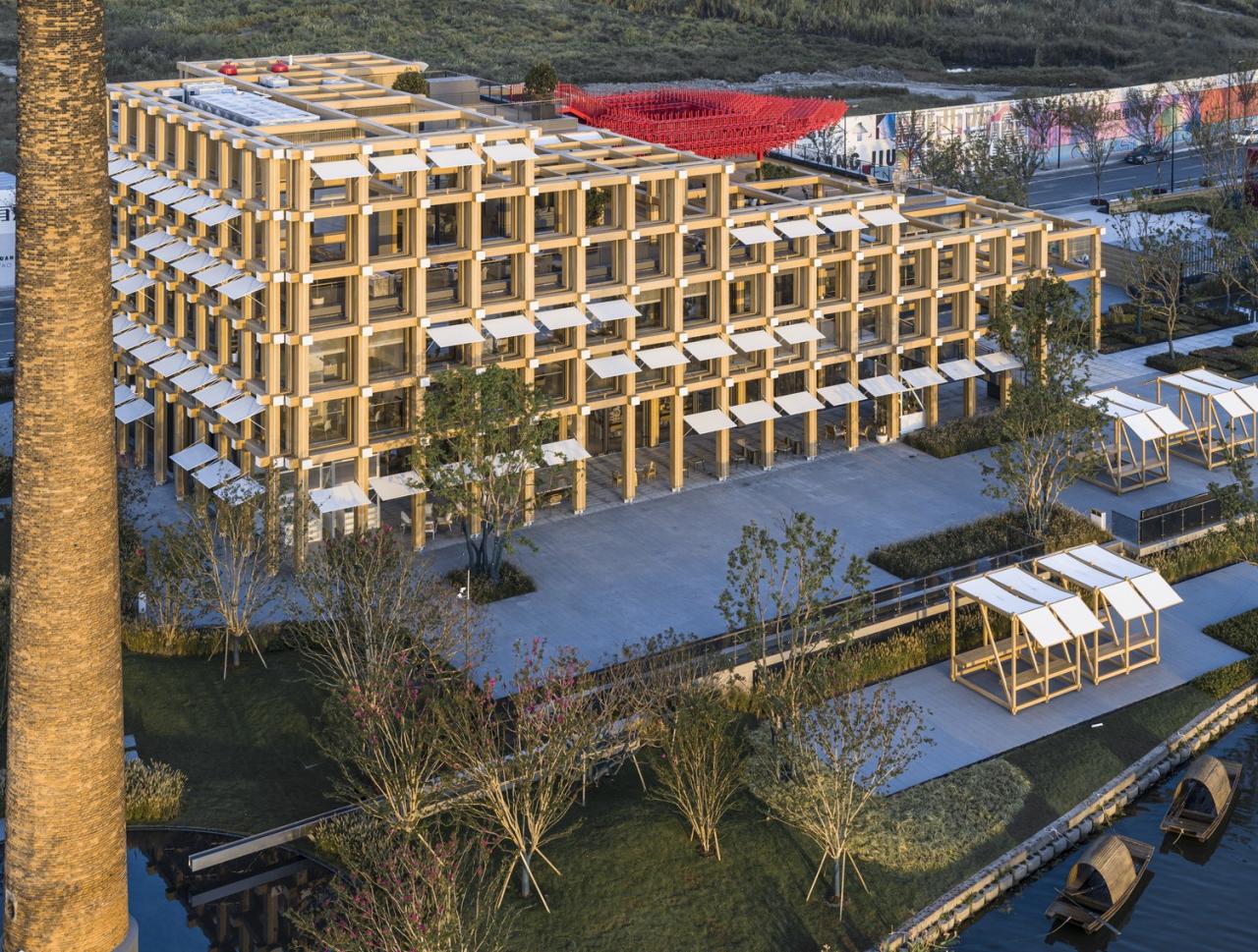 BIM建筑|绍兴黄酒小镇会客厅 / gad BIM建筑|绍兴黄酒小镇会客厅 / gad