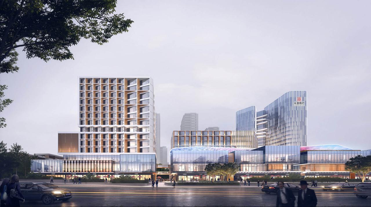 BIM建筑|混合的真实:城市型康养综合体的创新实践 / 栖城设计 BIM建筑|混合的真实:城市型康养综合体的创新实践 / 栖城设计