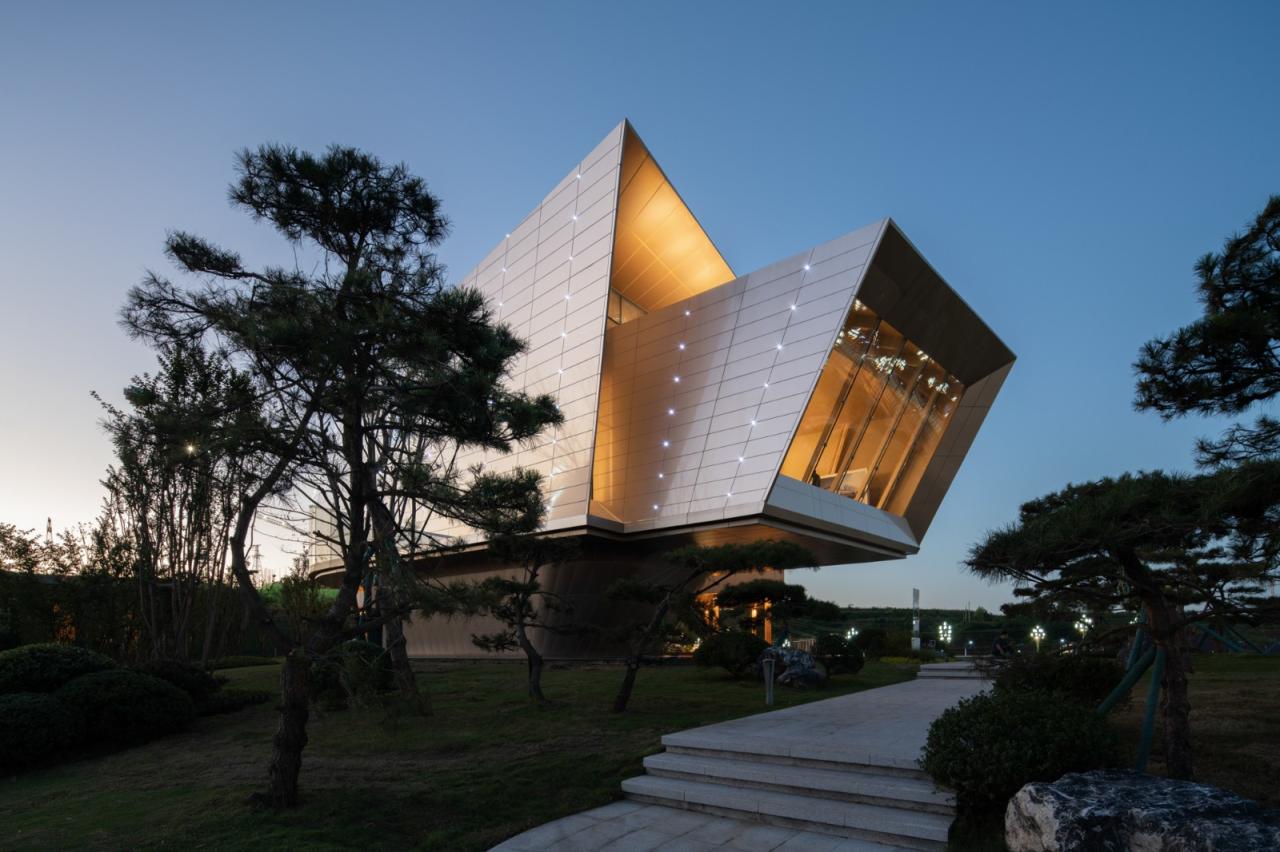 BIM建筑|木构建造设计一体化 l 宜宾白兰美学馆:建筑如何在地生长? BIM建筑|木构建造设计一体化 l 宜宾白兰美学馆:建筑如何在地生长?