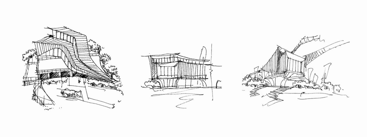 BIM建筑|木构建造设计一体化 l 宜宾白兰美学馆:建筑如何在地生长? BIM建筑|木构建造设计一体化 l 宜宾白兰美学馆:建筑如何在地生长?