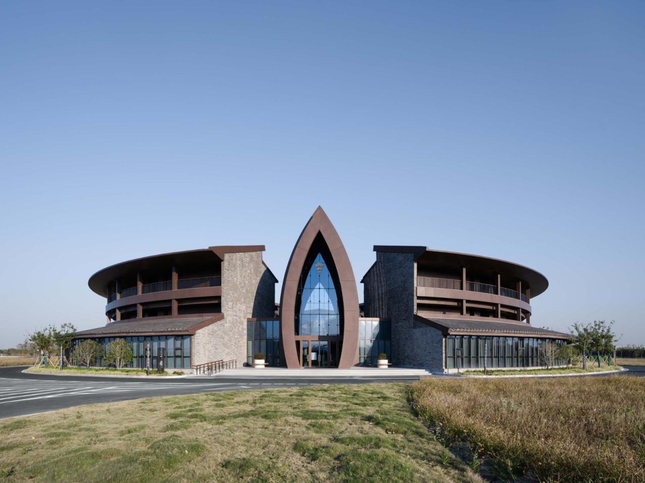 BIM建筑|世界乡村旅游大会永久会址 / 米丈建筑 BIM建筑|世界乡村旅游大会永久会址 / 米丈建筑