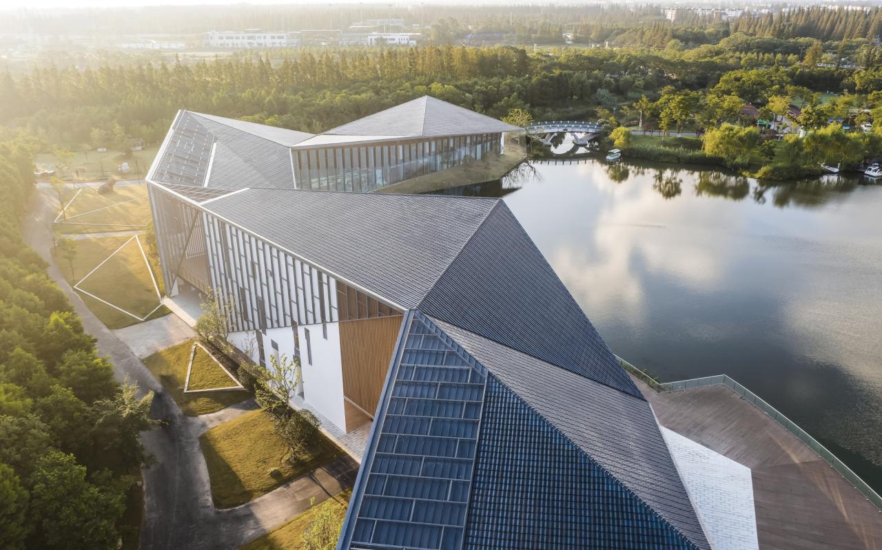 BIM建筑|长兴岛郊野公园游客中心 / 米川工作室 + 水石设计 BIM建筑|长兴岛郊野公园游客中心 / 米川工作室 + 水石设计