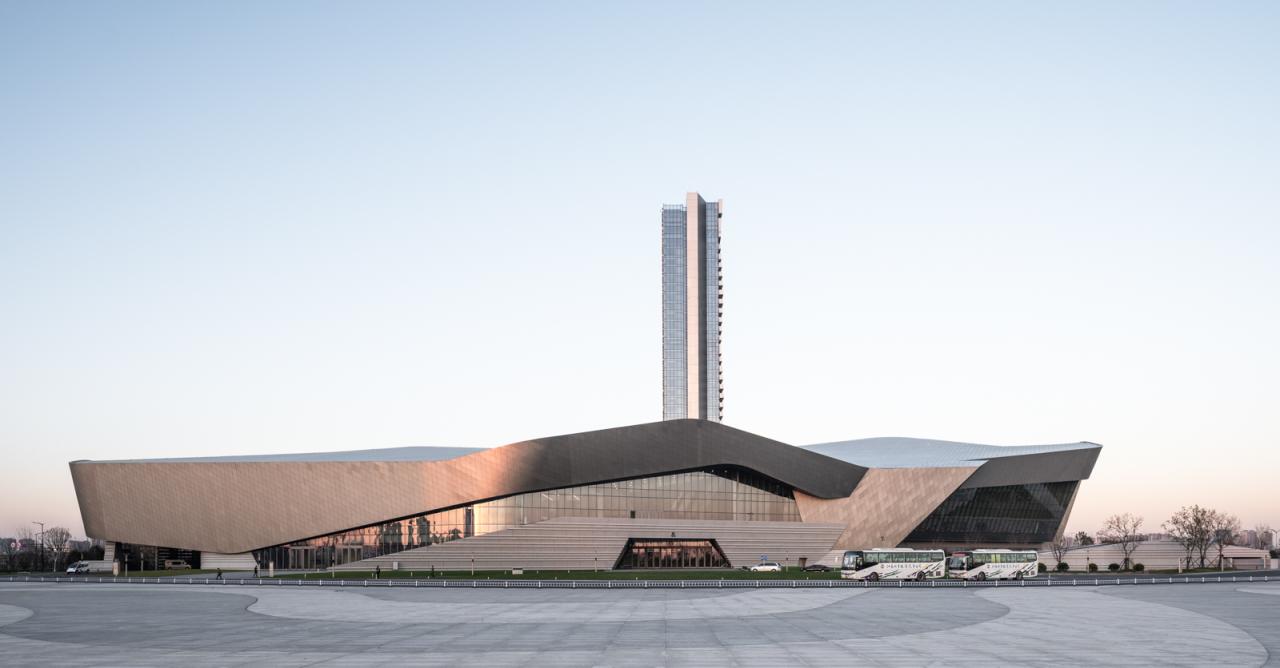 BIM建筑|扬子江国际会议中心 / Morphosis 墨菲西斯 BIM建筑|扬子江国际会议中心 / Morphosis 墨菲西斯