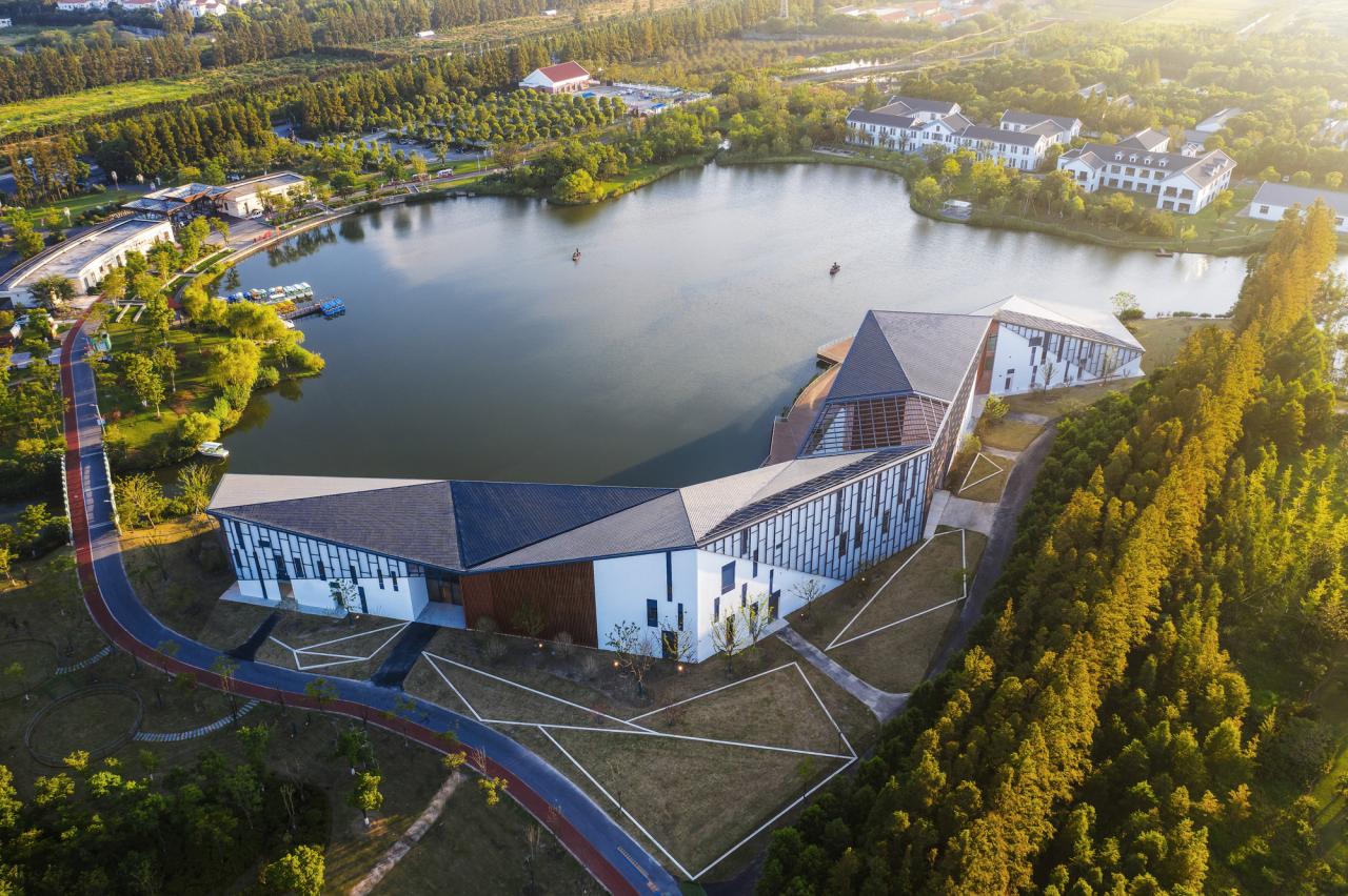 BIM建筑|长兴岛郊野公园游客中心 / 米川工作室 + 水石设计 BIM建筑|长兴岛郊野公园游客中心 / 米川工作室 + 水石设计