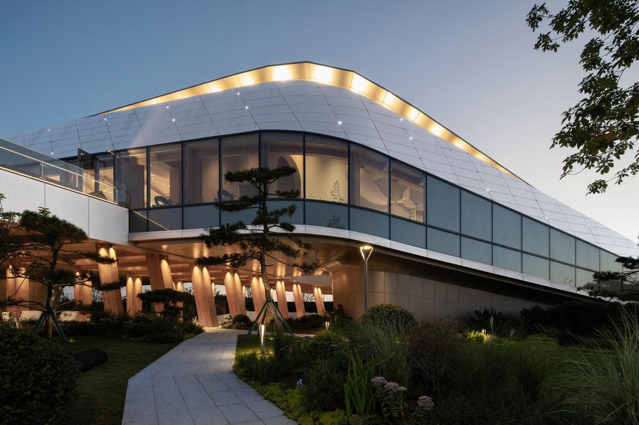 BIM建筑|木构建造设计一体化 l 宜宾白兰美学馆:建筑如何在地生长? BIM建筑|木构建造设计一体化 l 宜宾白兰美学馆:建筑如何在地生长?