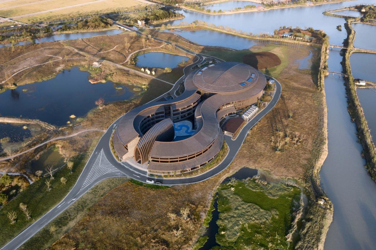 BIM建筑|世界乡村旅游大会永久会址 / 米丈建筑 BIM建筑|世界乡村旅游大会永久会址 / 米丈建筑