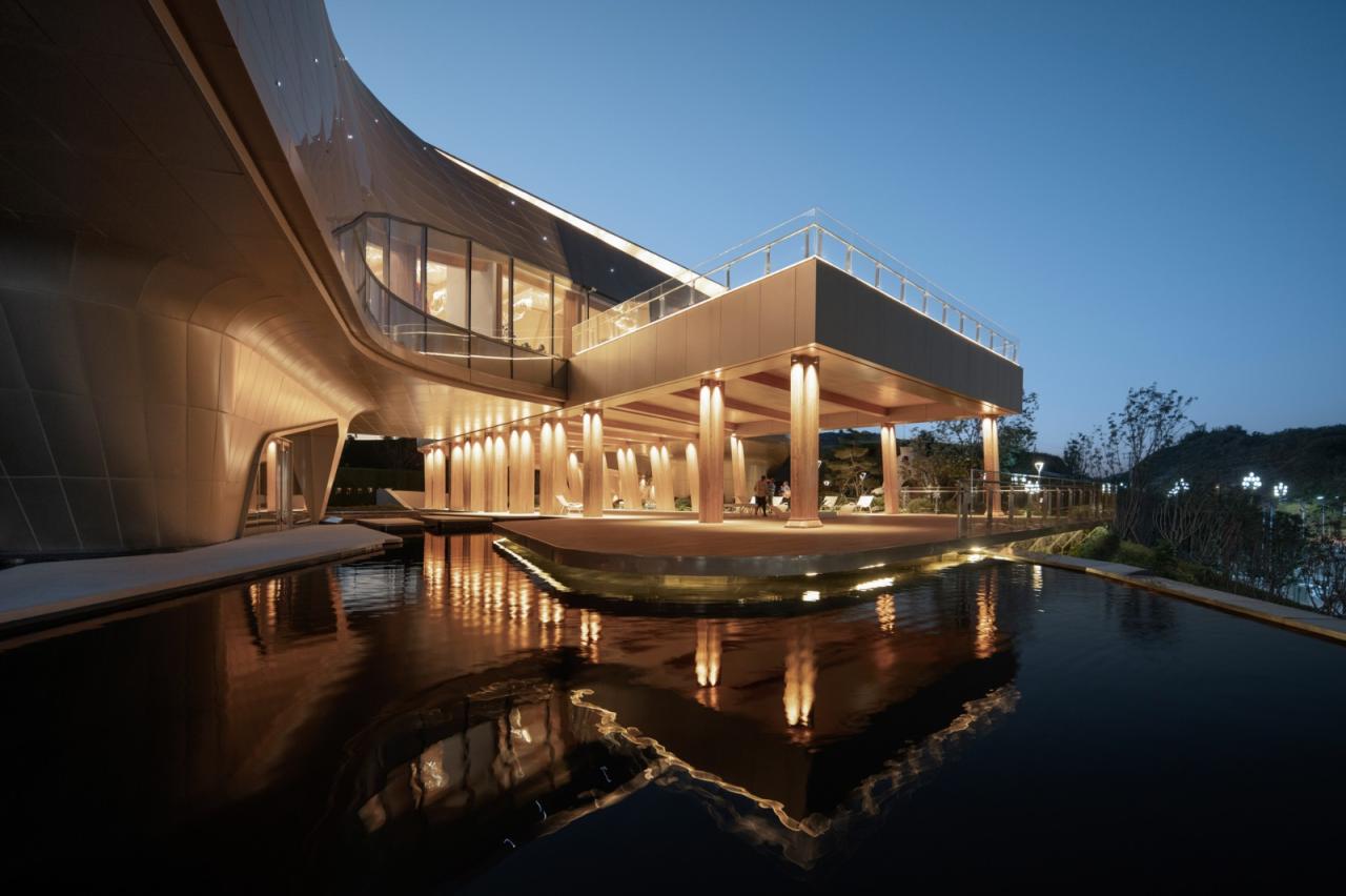 BIM建筑|木构建造设计一体化 l 宜宾白兰美学馆:建筑如何在地生长? BIM建筑|木构建造设计一体化 l 宜宾白兰美学馆:建筑如何在地生长?