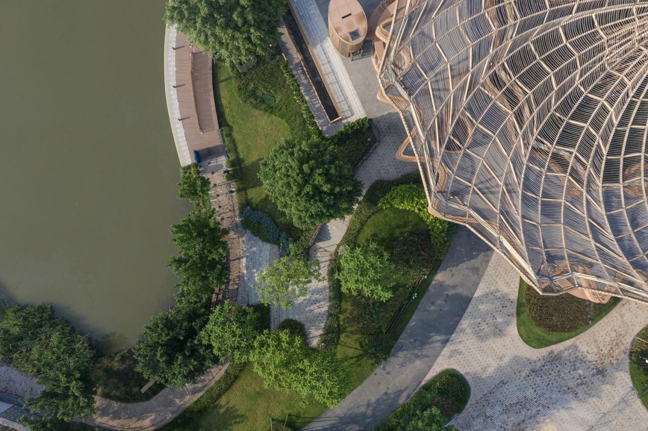 BIM建筑|古劳水乡文化生态旅游度假区宾客中心 / 深圳华汇设计 BIM建筑|古劳水乡文化生态旅游度假区宾客中心 / 深圳华汇设计