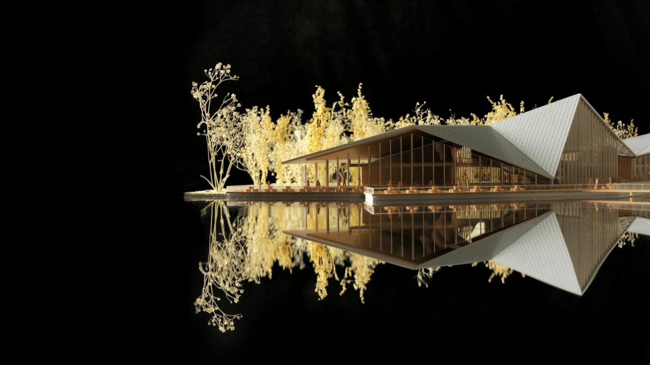 BIM建筑|长兴岛郊野公园游客中心 / 米川工作室 + 水石设计 BIM建筑|长兴岛郊野公园游客中心 / 米川工作室 + 水石设计