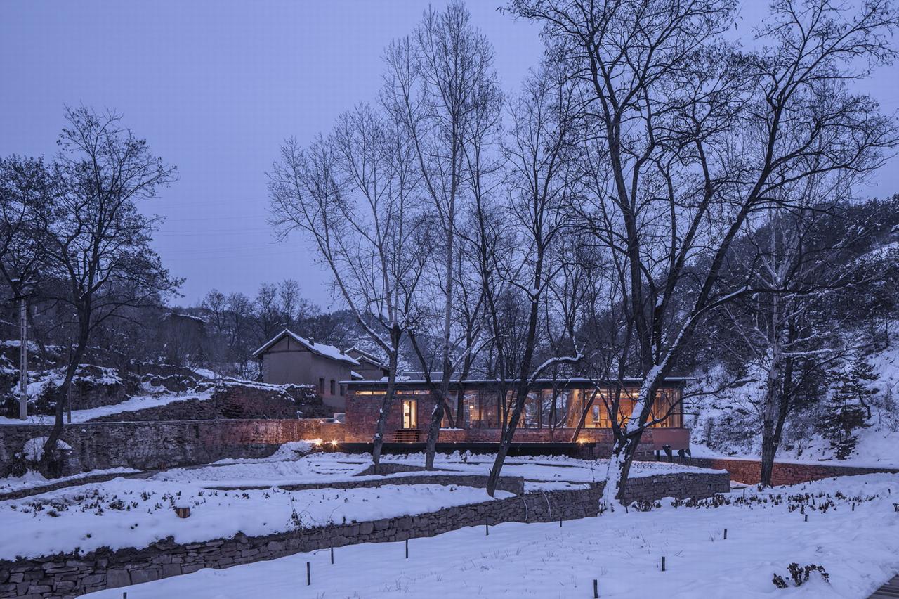 BIM建筑|与树和老土墙共生——军械库咖啡 / 三文建筑 BIM建筑|与树和老土墙共生——军械库咖啡 / 三文建筑