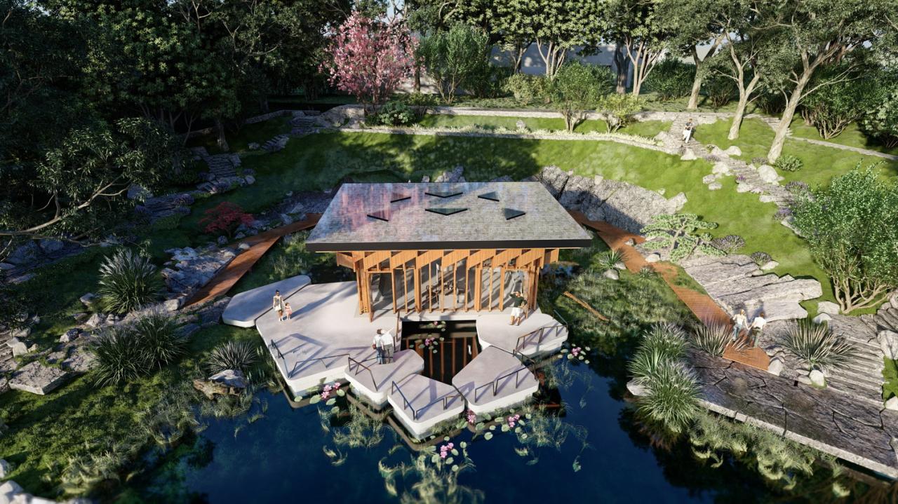 BIM建筑|天府栖岸——观鸟屋 / 蜂蜜景观工坊 BIM建筑|天府栖岸——观鸟屋 / 蜂蜜景观工坊