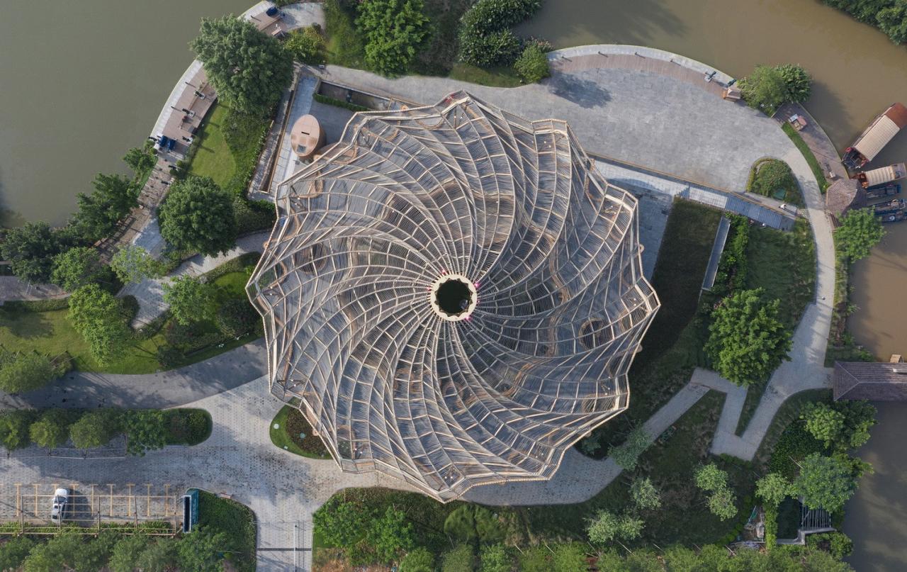 BIM建筑|古劳水乡文化生态旅游度假区宾客中心 / 深圳华汇设计 BIM建筑|古劳水乡文化生态旅游度假区宾客中心 / 深圳华汇设计