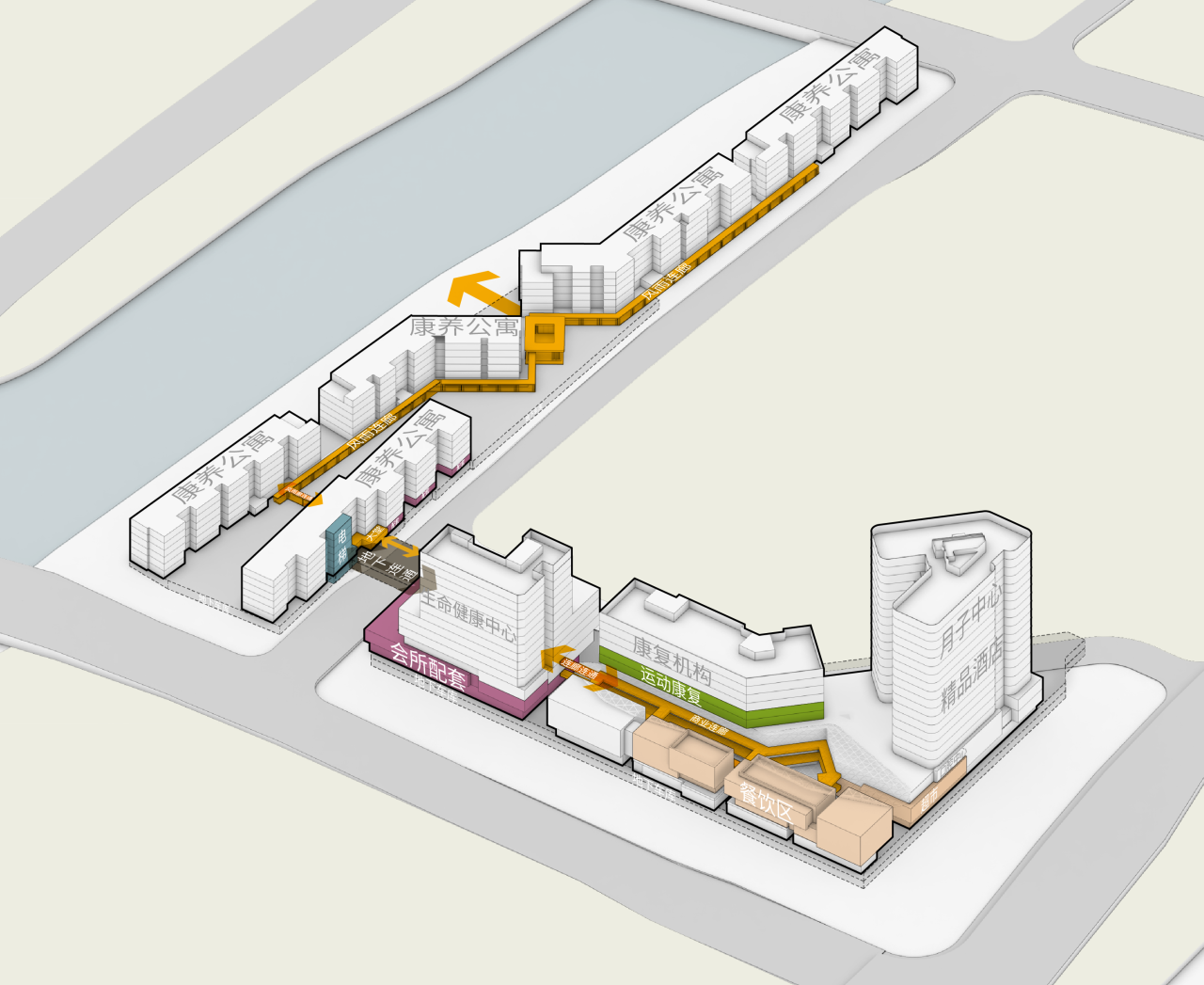 BIM建筑|混合的真实:城市型康养综合体的创新实践 / 栖城设计 BIM建筑|混合的真实:城市型康养综合体的创新实践 / 栖城设计