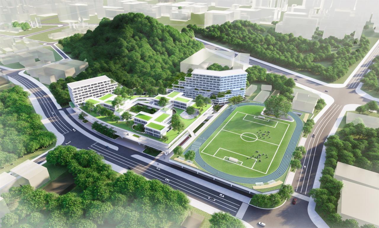 BIM建筑|山间学堂:深圳市第三十三高级中学(中标候选方案) / 上海华都建筑规划设计有限公司 BIM建筑|山间学堂:深圳市第三十三高级中学(中标候选方案) / 上海华都建筑规划设计有限公司