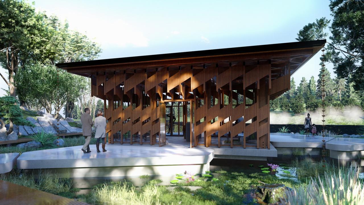 BIM建筑|天府栖岸——观鸟屋 / 蜂蜜景观工坊 BIM建筑|天府栖岸——观鸟屋 / 蜂蜜景观工坊