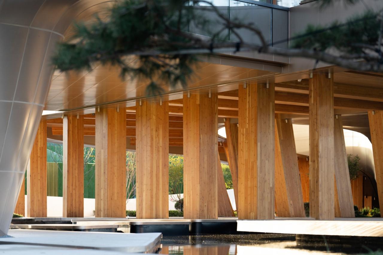 BIM建筑|木构建造设计一体化 l 宜宾白兰美学馆:建筑如何在地生长? BIM建筑|木构建造设计一体化 l 宜宾白兰美学馆:建筑如何在地生长?