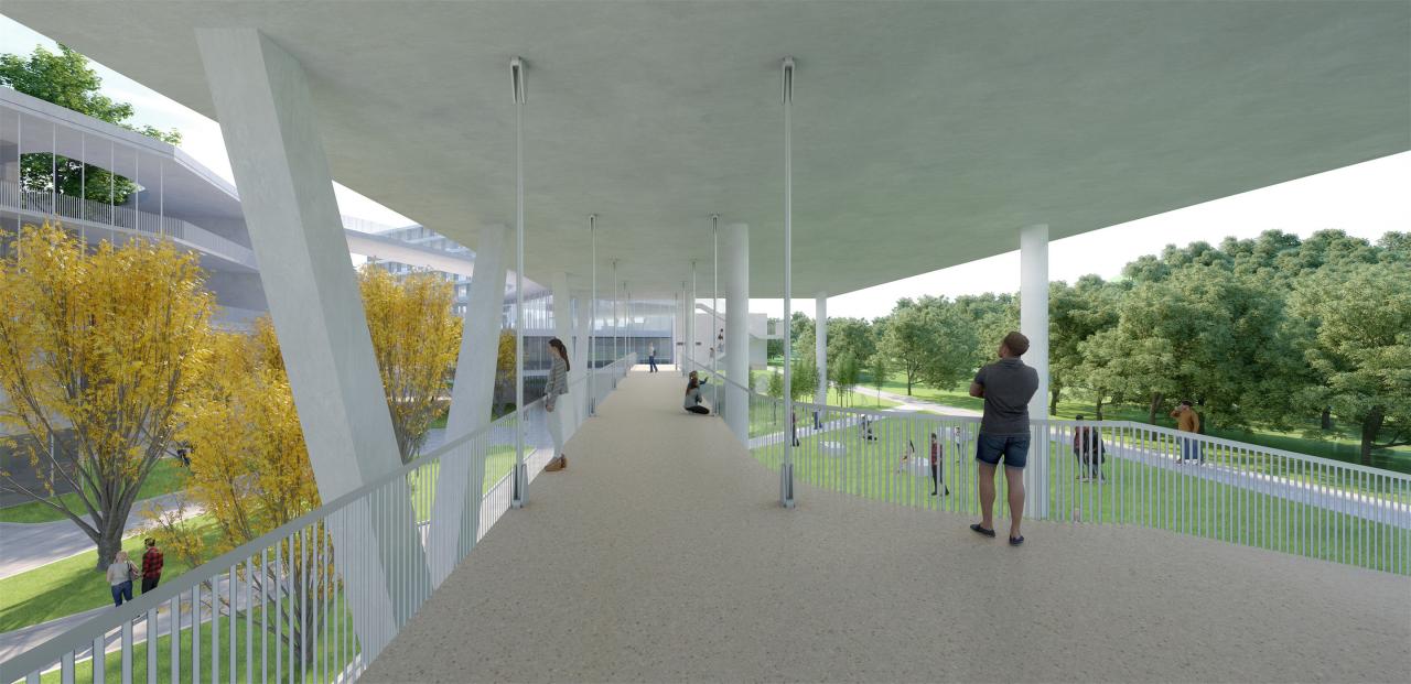 BIM建筑|山间学堂:深圳市第三十三高级中学(中标候选方案) / 上海华都建筑规划设计有限公司 BIM建筑|山间学堂:深圳市第三十三高级中学(中标候选方案) / 上海华都建筑规划设计有限公司