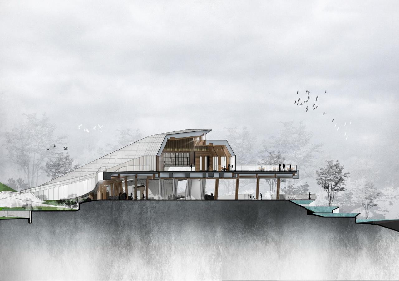 BIM建筑|木构建造设计一体化 l 宜宾白兰美学馆:建筑如何在地生长? BIM建筑|木构建造设计一体化 l 宜宾白兰美学馆:建筑如何在地生长?