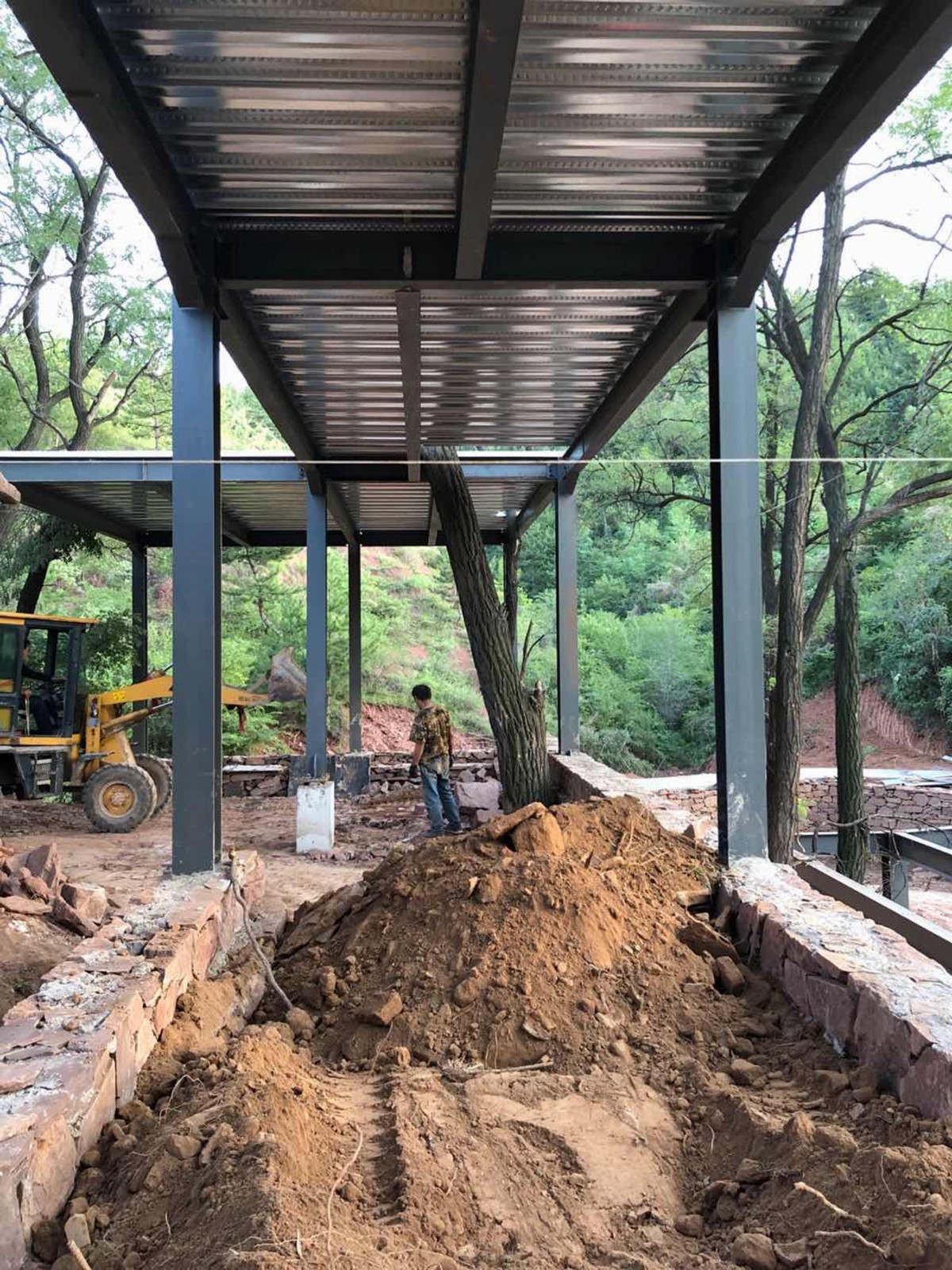 BIM建筑|与树和老土墙共生——军械库咖啡 / 三文建筑 BIM建筑|与树和老土墙共生——军械库咖啡 / 三文建筑