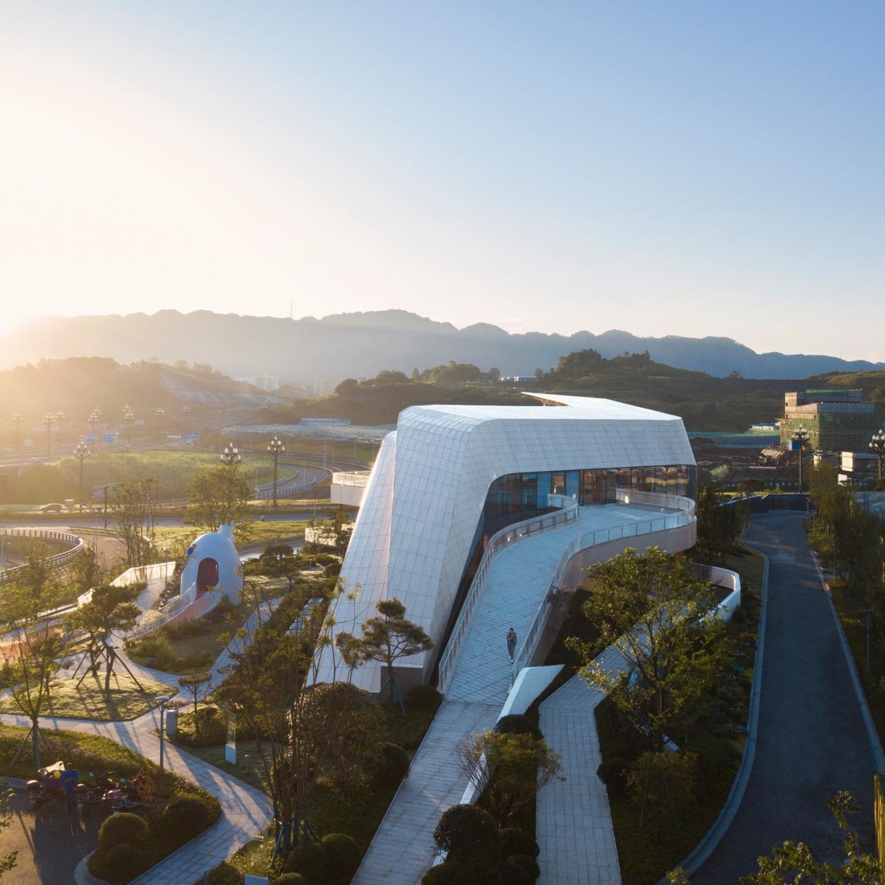 BIM建筑|木构建造设计一体化 l 宜宾白兰美学馆:建筑如何在地生长? BIM建筑|木构建造设计一体化 l 宜宾白兰美学馆:建筑如何在地生长?