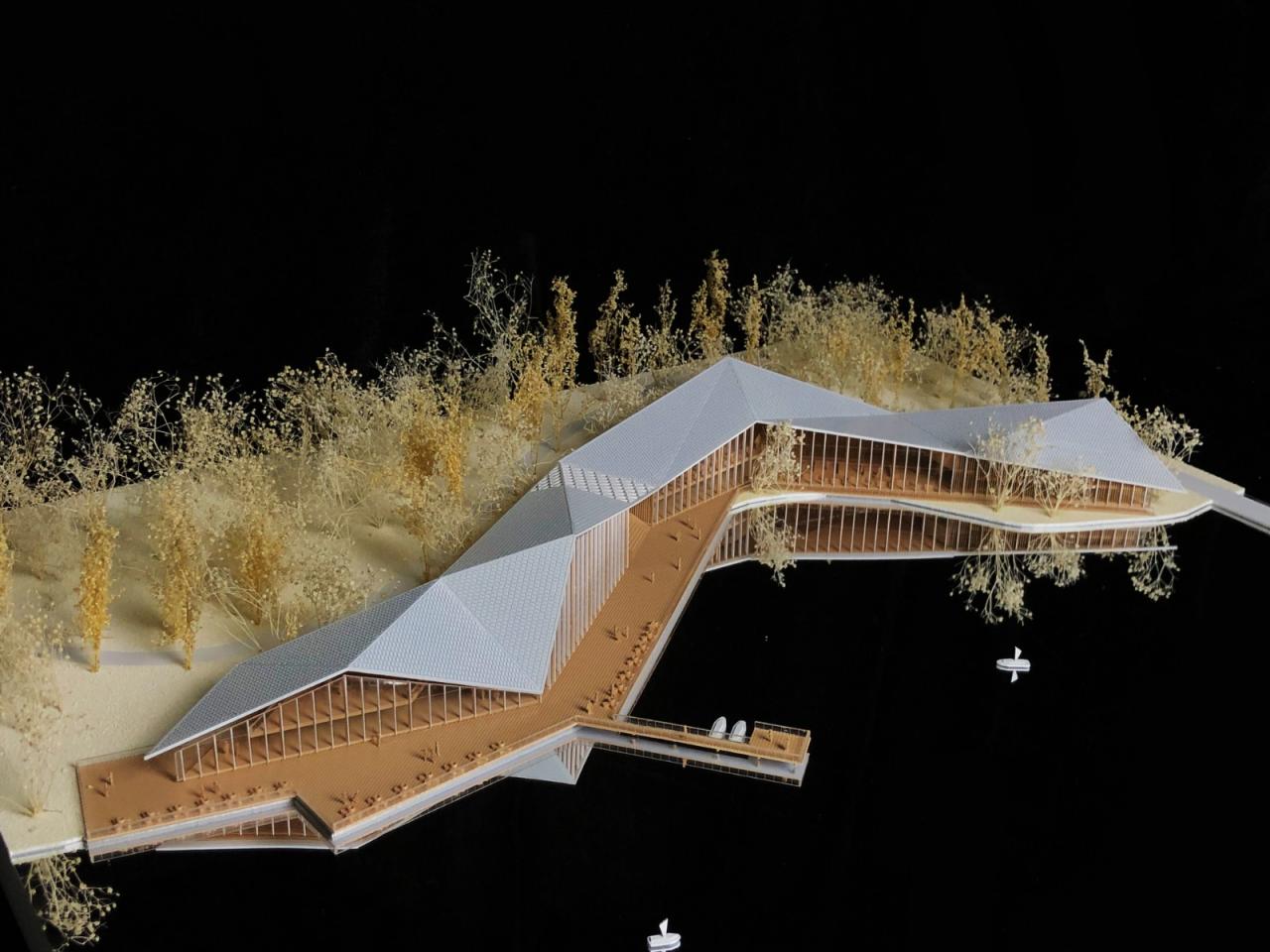 BIM建筑|长兴岛郊野公园游客中心 / 米川工作室 + 水石设计 BIM建筑|长兴岛郊野公园游客中心 / 米川工作室 + 水石设计