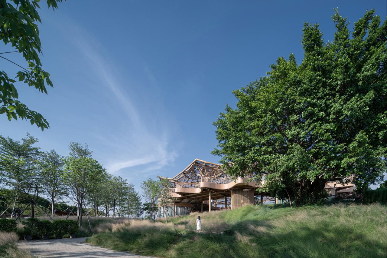 BIM建筑|古劳水乡文化生态旅游度假区宾客中心 / 深圳华汇设计 BIM建筑|古劳水乡文化生态旅游度假区宾客中心 / 深圳华汇设计