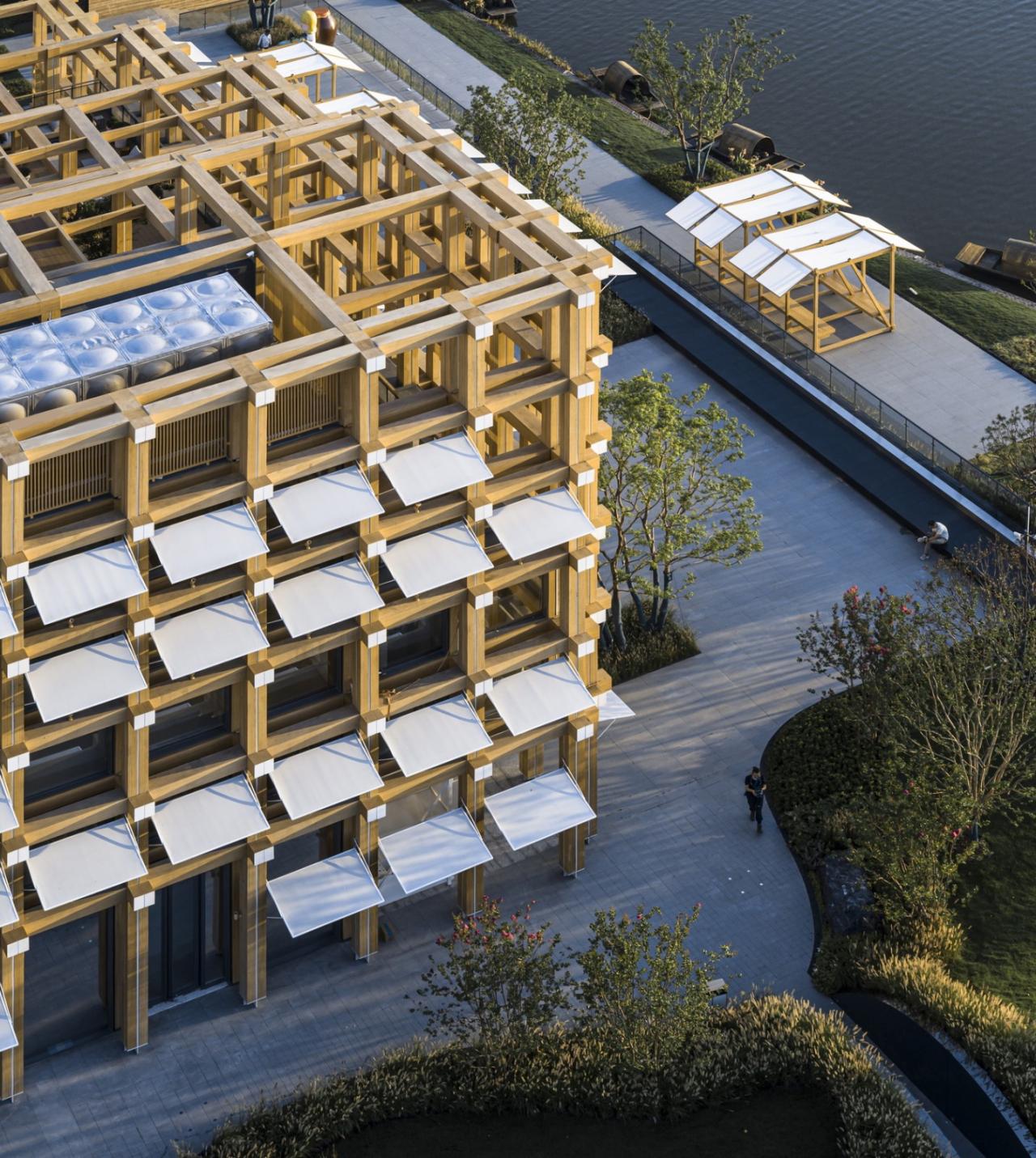 BIM建筑|绍兴黄酒小镇会客厅 / gad BIM建筑|绍兴黄酒小镇会客厅 / gad