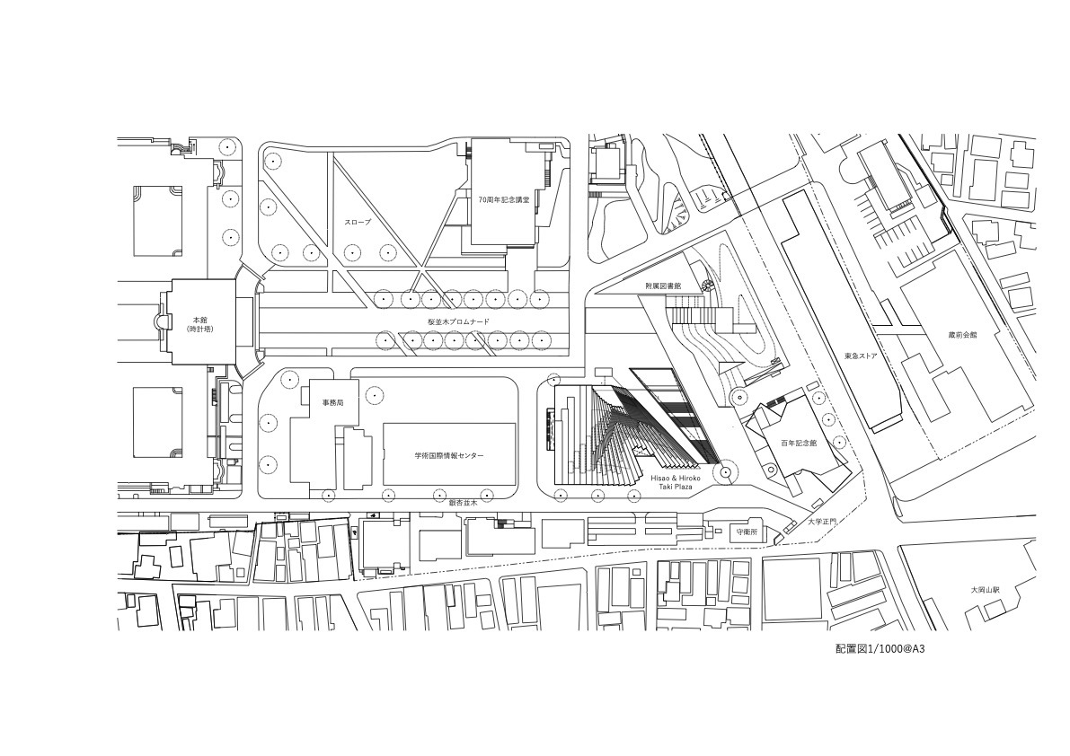BIM建筑|东京工业大学 Hisao & Hiroko Taki 广场 / 隈研吾建筑事务所 BIM建筑|东京工业大学 Hisao & Hiroko Taki 广场 / 隈研吾建筑事务所