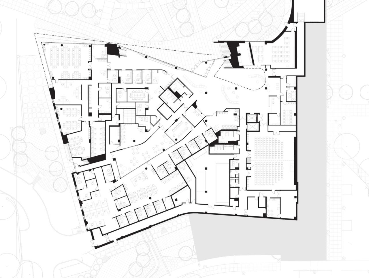 BIM建筑|摩根州立大学 学生服务中心 / Teeple Architects BIM建筑|摩根州立大学 学生服务中心 / Teeple Architects