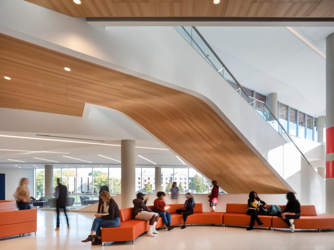 BIM建筑|摩根州立大学 学生服务中心 / Teeple Architects BIM建筑|摩根州立大学 学生服务中心 / Teeple Architects