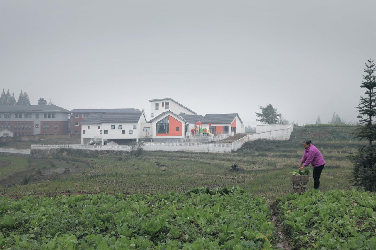 BIM建筑|大坪乡幼儿园 / 东意建筑 BIM建筑|大坪乡幼儿园 / 东意建筑