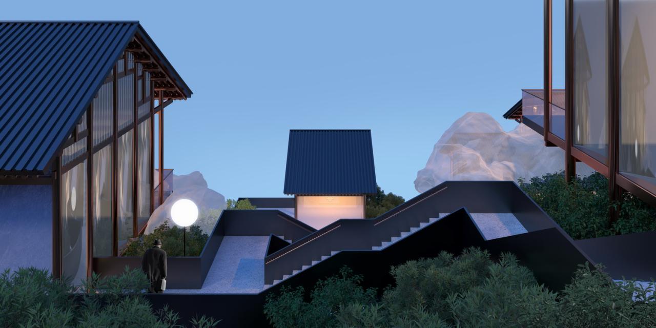 BIM建筑|雷山云屋:西江千户苗寨文化中心方案设计 / 外行建筑 BIM建筑|雷山云屋:西江千户苗寨文化中心方案设计 / 外行建筑