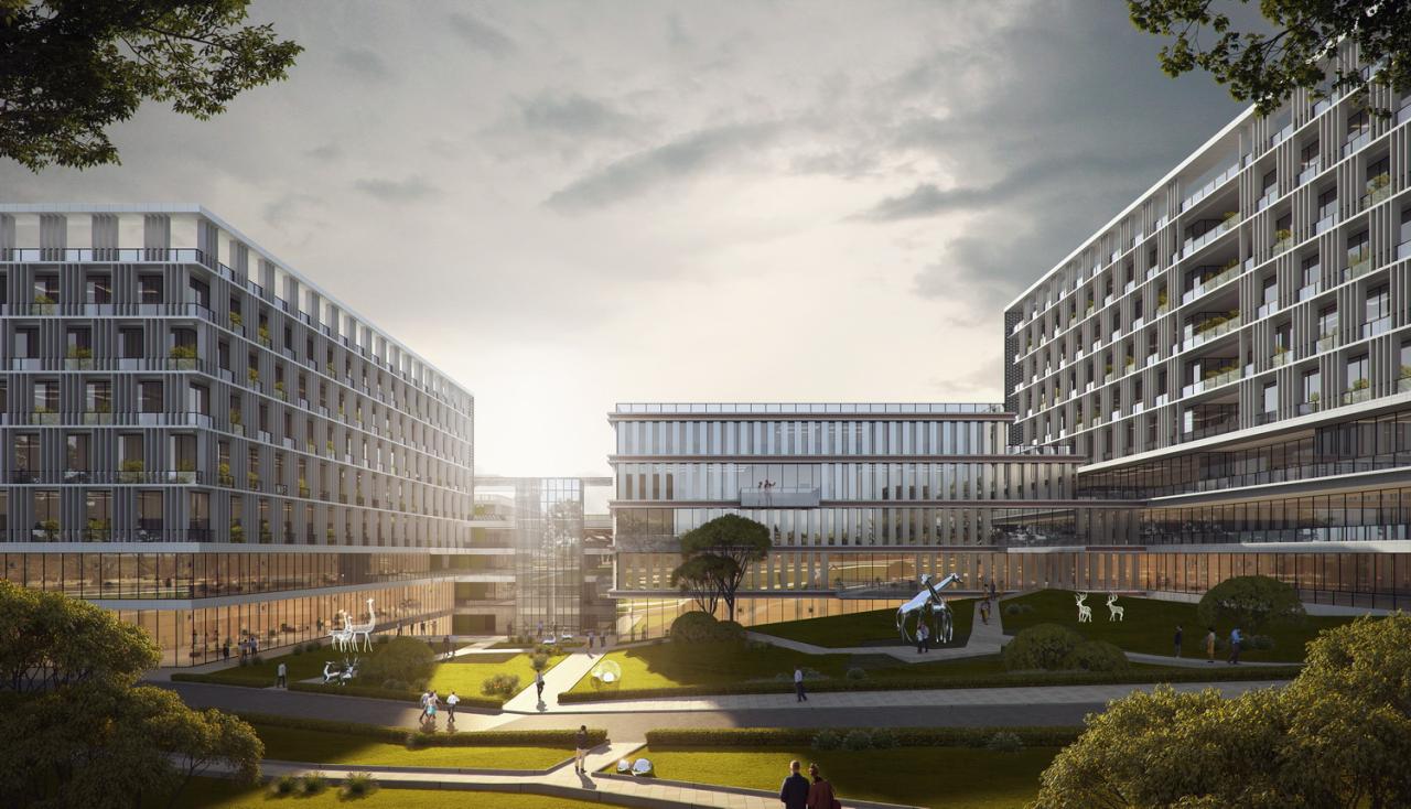 BIM建筑|福清市第二医院投标项目 / 山东省建筑设计研究院第六分院 BIM建筑|福清市第二医院投标项目 / 山东省建筑设计研究院第六分院