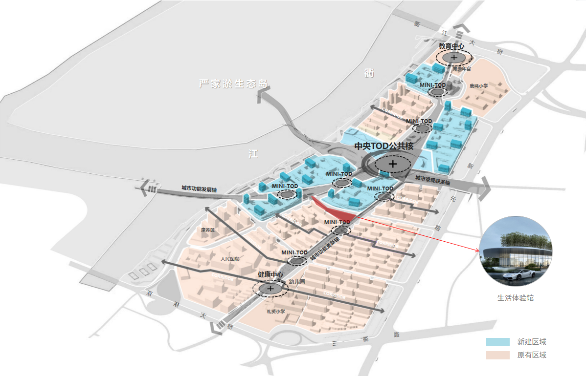 BIM建筑|衢州礼贤未来社区邻里中心 / ZSD卓时 BIM建筑|衢州礼贤未来社区邻里中心 / ZSD卓时