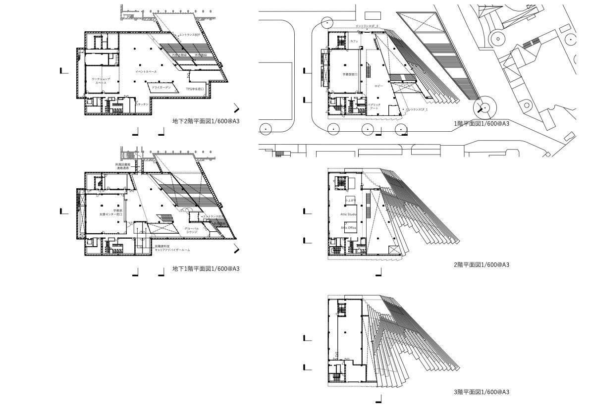 BIM建筑|东京工业大学 Hisao & Hiroko Taki 广场 / 隈研吾建筑事务所 BIM建筑|东京工业大学 Hisao & Hiroko Taki 广场 / 隈研吾建筑事务所