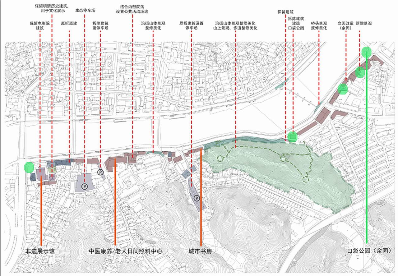 BIM建筑|新烟火主义:缙云老城溪滨南路有机更新 / I Studio言吾建筑 BIM建筑|新烟火主义:缙云老城溪滨南路有机更新 / I Studio言吾建筑