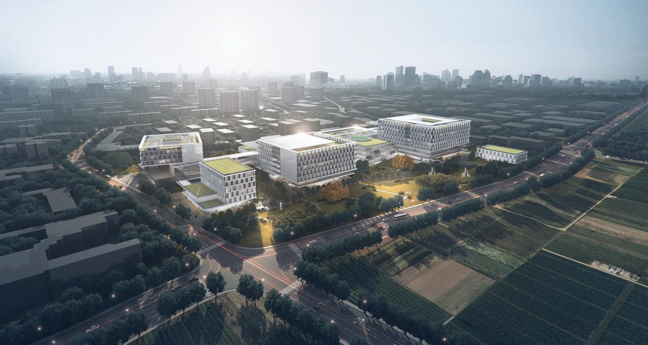 BIM建筑|福清市第二医院投标项目 / 山东省建筑设计研究院第六分院 BIM建筑|福清市第二医院投标项目 / 山东省建筑设计研究院第六分院