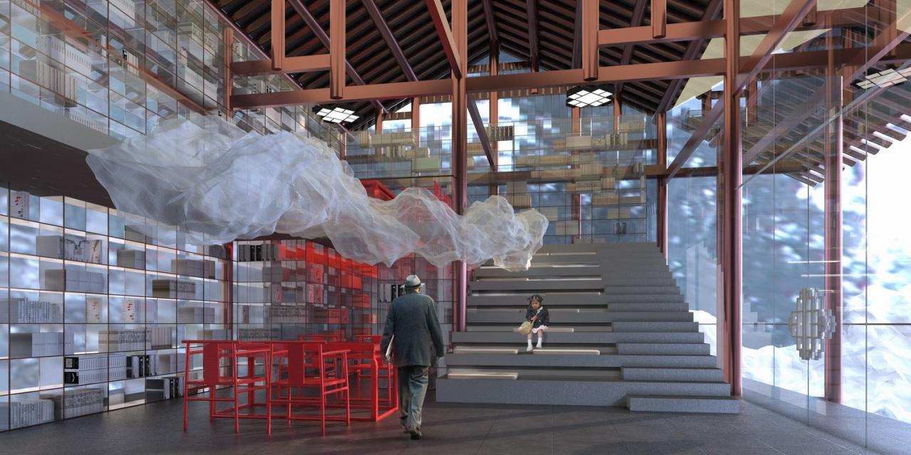 BIM建筑|雷山云屋:西江千户苗寨文化中心方案设计 / 外行建筑 BIM建筑|雷山云屋:西江千户苗寨文化中心方案设计 / 外行建筑